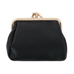 Julia Buxton Women's Premium Faux Leather Triple Frame Coin Purse Wallet